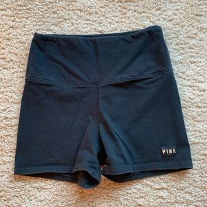 PINK athletic yoga shorts small